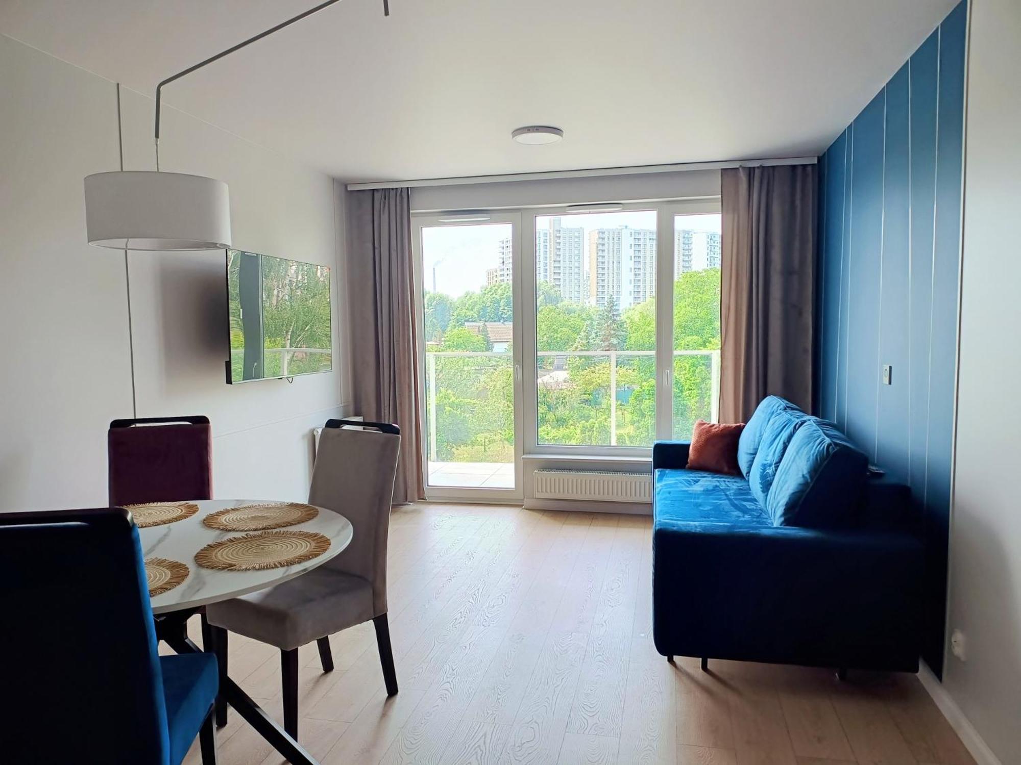 Blue Bay Apartment Danzica Esterno foto